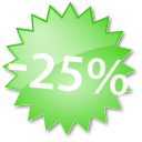 25% Off Paid Tokens promotion